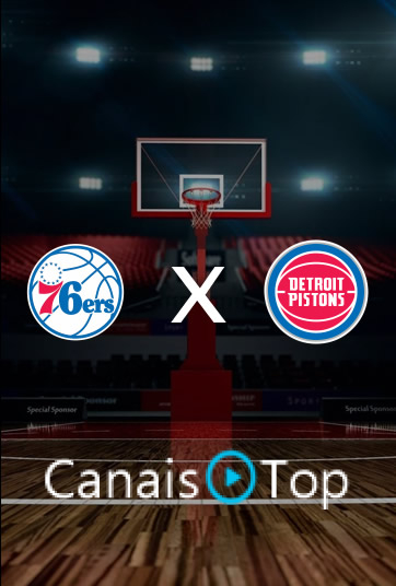 NBA: Detroit Pistons vs Philadelphia 76ers – Ao Vivo – 25/10/2026 – 20h30